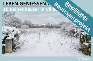 Grundstück zu kaufen in 9500 Villach-Innere Stadt, 10 REIHENHÄUSER IN VILLACH