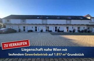Gewerbeimmobilie kaufen in 2286 Haringsee, Liegenschaft nahe Wien mit laufendem Gewerbebetrieb auf 1.817 m² Grundstück