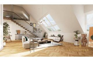 Loft kaufen in 1190 Wien, Nussdorf: Premium-Dachgeschoss mit Galerie und Loggia auf Gründerzeithaus – Erstbezug