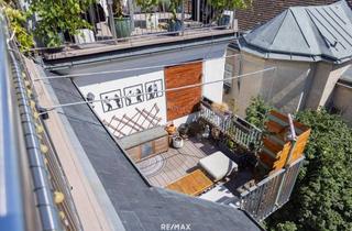 Maisonette kaufen in Währinger Straße, 1180 Wien, Lichtdurchflutete Dachgeschoß-Maisonette mit zwei Terrassen in Toplage nahe Währinger Straße / WIFI