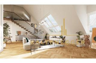 Loft kaufen in 1190 Wien, Nussdorf: Premium-Dachgeschoss mit Galerie und Loggia auf Gründerzeithaus – Erstbezug