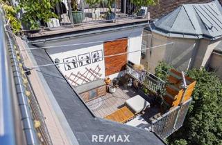 Maisonette kaufen in Währinger Straße, 1180 Wien, Lichtdurchflutete Dachgeschoß-Maisonette mit zwei Terrassen in Toplage nahe Währinger Straße / WIFI