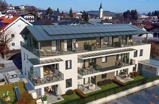 Wohnung kaufen in 5302 Henndorf am Wallersee, 2-Zimmer-Neubauwohnung mit kleinem Garten in Henndorf am Wallersee!