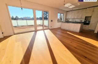 Wohnung mieten in Steinheilgasse, 1210 Wien, Lebensqualität pur im Dachgeschoss mit Terrasse und Garten! 4 Zimmer + Hochwertige Materialien + Viel Grün und Ruhe + Toller Blick! Ihr Rückzugsort mit WOW-Effekt!