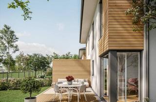 Doppelhaushälfte kaufen in Wagramer Straße 16-28, 2281 Raasdorf, Wohnen in RaasdorfDoppelhaushälften mit Garten, 4,5 Zimmer, 110 m² – 2 Stellplätze