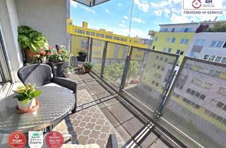 Maisonette kaufen in 1100 Wien, Helle Maisonettewohnung im 5 Liftstock mit 2 Balkonen