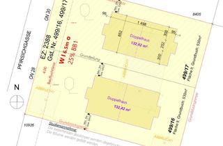 Grundstück zu kaufen in Pfirsichgasse, 1220 Wien, Gestalten Sie 2 Bauplätze nach Ihren Wünschen