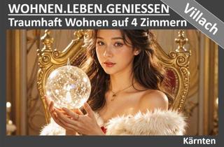 Wohnung kaufen in 9500 Villach-Innere Stadt, TRAUMHAFT WOHNEN AUF 4 ZIMMERN