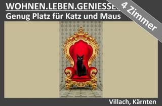 Wohnung kaufen in 9500 Villach-Innere Stadt, GENUG PLATZ FÜR KATZ UND MAUS