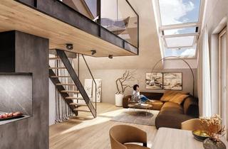 Maisonette kaufen in Malserstraße 16, 6500 Landeck, Zentrum Landeck | Exklusive DG-Maisonette mit Galerie | 73,66 m² | Dachterrasse mit Schloss- und Bergblick | Jöchlerhaus (TOP 18)