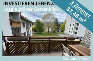 Wohnung kaufen in 9500 Villach-Innere Stadt, GLÜCKLICHE 3 ZIMMER IN VILLACH