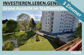 Wohnung kaufen in 9500 Villach-Innere Stadt, GRÜNE AUSSICHT IM STADTZENTRUM