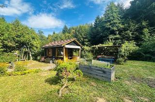 Haus kaufen in 8200 Gleisdorf, Idyllisches Feriengrundstück mit Holzhaus in Grünruhelage nahe Gleisdorf