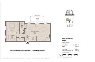 Wohnung mieten in Johann Resch Strasse 17, 2320 Mannswörth, 3-Zimmer Neubauwohnung mit Balkon, Parkplatz, Abstellraum & Keller