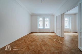 Wohnung mieten in Karlsplatz, 1040 Wien, Elegante 3-Zimmer Altbauwohnung mit Balkon, Nähe Karlsplatz