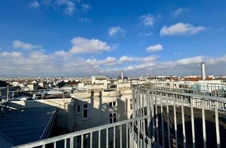 Wohnung mieten in Blechturmgasse, 1040 Wien, Traumhafte Dachterrassenwohnung mit Ausblick über ganz Wien!