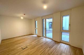 Wohnung kaufen in Am Langen Felde, 1220 Wien, Tolle 1-Zimmer Wohnung mit eigenem Garten zum Genießen! Erstbezug in toller Lage und provisionsfrei