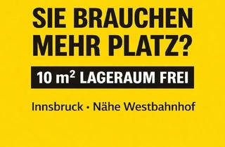 Lager mieten in Andreas-Hofer-Straße 53, 6020 Innsbruck, Barrierefreie Lagerfläche/Lagerraum 10 m² in Innsbruck - Nähe Westbahnhof