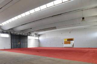 Lager mieten in Zentrum St. Valentin, A1 Autobahn, Bahnhof St. Valentin, 4300 Sankt Valentin, Großzügige Industriehalle in St. Valentin mit Einfahrtstor und überdachter Zufahrt