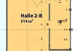 Büro zu mieten in 4300 Sankt Valentin, Vielseitige Industrie- / Werks- oder Lagerhalle mit 2 abgetrennten Bereichen und Galerie