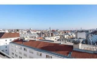 Maisonette kaufen in 1060 Wien, City Living Deluxe – Dachgeschoss-Maisonette mit Terrasse im 6. Bezirk! Nahe U4