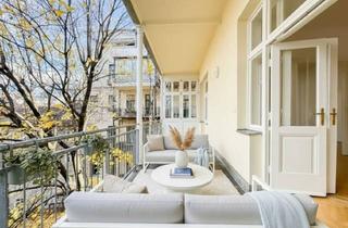 Wohnung mieten in Piaristengasse 010, 1080 Wien, GROßER BALKON - WOHNJUWEL IN BESTER LAGE DES 8. BEZIRKS - STILVOLLE ALTBAUWOHNUNG - NÄHE PIARISTENKIRCHE