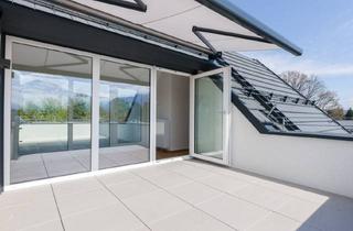 Maisonette kaufen in Leopoldskroner Weiher, 5020 Salzburg, Traumhaft schöne Penthaus-Wohnung in Bestlage - 2 Ebenen, 360° Rundblick, Festungsblick, Villenumgebung, Ruhelage, Oberes Thumegg nahe Leopoldskroner Weiher und "Alm"