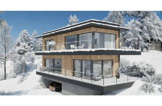 Villen zu kaufen in 4853 Steinbach am Attersee, Entzückende, luxuriöse 3- 1/2-Zi-Neubau-Villa mit herrlichem See- und Bergblick in Ruhelage