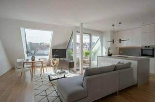 Wohnung kaufen in Millergasse, 1060 Wien, Erstbezug: Moderne DG-Wohnung mit 2 Terrassen und Fernblick in bester Lage