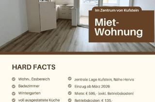 Wohnung mieten in 6330 Kufstein, Wohnung Garconniere Kufstein Zentrum