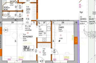 Wohnung kaufen in 2425 Nickelsdorf, Erstbezug, 68m² WFL, 30m² Wohnküche, SZ, PKW-Stellplatz optional