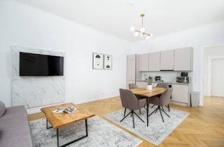 Wohnung mieten in Ballgasse, 1010 Wien, Edle 2-Zimmer-Altbauwohnung mit Designer-Möblierung im Herzen Wiens