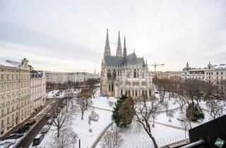 Penthouse kaufen in 1090 Wien, Penthouse mit einzigartigem Blick auf die Votivkirche