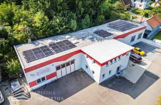 Büro zu mieten in 3571 Thunau am Kamp, Attraktives Gewerbejuwel: Lagerhalle + Büroflächen mit Photovoltaik direkt am Bahnhof