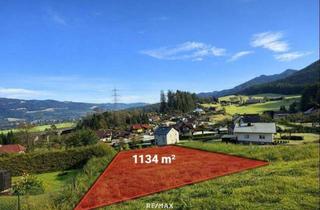 Grundstück zu kaufen in 8670 Krieglach, *** TOP ANGEBOT 1134m² Baugrundstück 572/3 in Krieglach: Ruhige, Erhöhte Lage mit wundervollem Ausblick ***