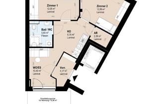 Wohnung mieten in Vinzenz-Muchitsch-Straße, 8020 Graz, Neubauwohnung im betreuten Wohnen