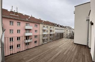 Wohnung mieten in 1190 Wien, Lichtdurchflutete Dachterrassen-Wohnung neben dem Währingerpark