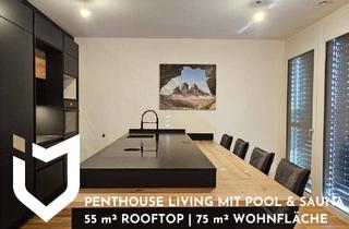 Penthouse kaufen in 4540 Bad Hall, EXKLUSIVES PENTHOUSE MIT POOL & SAUNA 55 M² ROOFTOP | 74 M² WOHNFLÄCHE