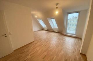 Wohnung mieten in Mariahilfer Straße, 1070 Wien, DG Apartment mit Terrasse und Garagenplatz mitten im 7.Bezirk (Garage verfügbar)