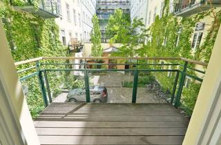 Wohnung mieten in Berggasse, 1090 Wien, 9. BERGGASSE 206m² / 5 Zimmer mit Balkon, Sternparketten, Flügeltüren / historischer Altbau