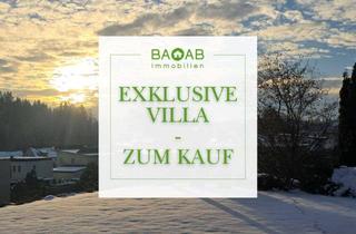 Villen zu kaufen in 9020 Klagenfurt, ARCHITEKTEN - VILLA - STADTRAND - BESTLAGE – PANORAMA - WF 260m² / NF 340m² / GRUND 2.135 m²