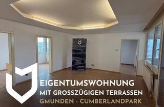 Wohnung kaufen in 4810 Gmunden, EIGENTUMSWOHNUNG - CUMBERLANDPARK GMUNDEN - MIT 2 TERRASSEN UND NATURNAHER AUSSICHT