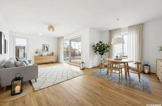 Wohnung kaufen in Ackergasse 14, 2700 Wiener Neustadt, PROVISIONSFREI! Hochwertig konzipierte 3-Zimmer-Wohnung mit Garten | Offene Wohnküche, Schrankraum | Tiefgarage