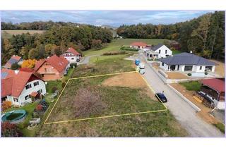 Grundstück zu kaufen in Tauberweg, 8322 Fladnitz im Raabtal, Schöner Baugrund zwischen Gleisdorf und Feldbach. 920m2, WR 0,2-0,4, Zufahrt, Anschlüsse am Grst.