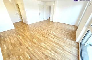 Wohnung kaufen in Khuenweg, 1220 Wien, Werthaltig investieren - Nachhaltige Wohnqualität! Ideal für Anleger! TOP-Neubauprojekt im Grünen + Klimaaktiv Bronze + Wärmepumpe und Solaranlage + Ideale Raumaufteilung und Terrasse + Garage + Beste Vermietbarkeit!