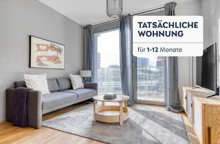 Wohnung mieten in Arsenalstraße, 1100 Wien, Traumblick über Wien, Belview Tower mit Gym, Wellness & Lounge, 2 Zimmer + Balkon, 4. Stock, U-Bahn(VIE252)