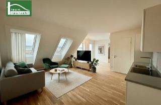 Wohnung mieten in Huttengasse, 1160 Wien, Klimatisierte Wohnung im 6. OG mit Weitblick-Terrasse! Erst 2024 erbaut!