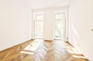 Wohnung kaufen in Radetzkystraße, 1030 Wien, Exklusiv: Altbau-Charme trifft Luxus – High-End 4-Zimmer-Erstbezug mit 2 Balkonen in Top-City-Lage nahe Urania! Perfekte Anbindung an U-Bahn & CAT