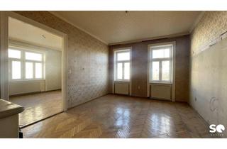 Maisonette kaufen in 1200 Wien, #SQ - Sanierungsbedürftige 2-Zimmer Altbauwohnung mit Parkblick