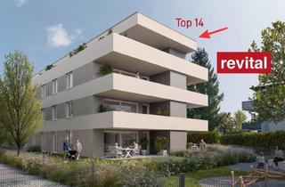 Wohnung kaufen in Widum 32/Top 14, 6890 Lustenau, 1a-Lage von Lustenau - Ruhige und Zentrale Dachgeschosswohnung - Top 14